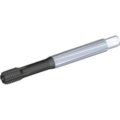Kennametal - M8x1.25 Metric Coarse 6HX Modified Bottoming Thread Forming Tap - Vanadium High Speed Steel, Diamond-Like Carbon (DLC) Finish, 90mm OAL, 14mm Thread Length, Right Hand Thread, Series T623 - Eagle Tool & Supply