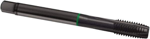 Guhring - 3/4-10 UNC, 4 Flute, Oxide Finish, Cobalt Spiral Point Tap - Plug Chamfer, Right Hand Thread, 125mm OAL, 2B Class of Fit, Series 2883 - Exact Industrial Supply