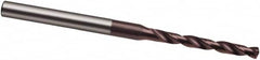 Guhring - 1.12mm, 140° Point, Solid Carbide Micro Drill Bit - Eagle Tool & Supply
