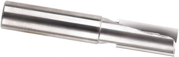 Guhring - 1/2", 1/2" LOC, 1/2" Shank Diam, 3" OAL, 3 Flute, Solid Carbide Square End Mill - Single End, PCD Tipped Finish, Straight Flute, 0° Helix, Centercutting, Right Hand Cut, Right Hand Flute, Series 3870 - Eagle Tool & Supply