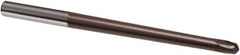 Guhring - 6mm, 6mm LOC, 8mm Shank Diam, 120mm OAL, 2 Flute, Solid Carbide Square End Mill - Single End, TiAlN Finish, Spiral Flute, 30° Helix, Right Hand Cut, Right Hand Flute, Series 3853 - Eagle Tool & Supply