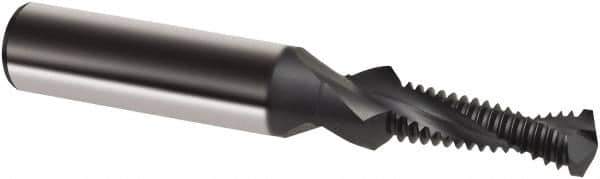 Guhring - M14x1.50 Metric Fine, 0.4921" Cutting Diam, 2 Flute, Solid Carbide Helical Flute Thread Mill - Internal Thread, 35.2mm LOC, 102mm OAL, 16mm Shank Diam - Eagle Tool & Supply