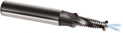 Guhring - M16x1.50 Metric Fine, 0.5709" Cutting Diam, 2 Flute, Solid Carbide Helical Flute Thread Mill - Internal Thread, 34.1mm LOC, 102mm OAL, 18mm Shank Diam - Eagle Tool & Supply