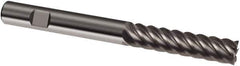 Guhring - 20mm, 65mm LOC, 20mm Shank Diam, 150mm OAL, 8 Flute, Solid Carbide Square End Mill - Single End, Uncoated, Spiral Flute, 45° Helix, Right Hand Cut, Right Hand Flute, Series 3313 - Eagle Tool & Supply