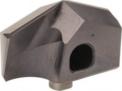 Guhring - Series 4112, 17.5mm Diam Grade K/P 140° Replaceable Drill Tip - Carbide, Nano-FIREX Finish, 175 Seat Size - Eagle Tool & Supply