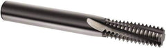 Guhring - M6x1.0 Metric, 0.189" Cutting Diam, 3 Flute, Solid Carbide Helical Flute Thread Mill - Internal Thread, 17/32" LOC, 54mm OAL, 6mm Shank Diam - Eagle Tool & Supply