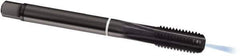 Guhring - M10x1.00 Metric Fine, 4 Flute, Oxide Finish, Cobalt Spiral Point Tap - Modified Bottoming Chamfer, Right Hand Thread, 90mm OAL, 6HX Class of Fit, Series 1904 - Exact Industrial Supply