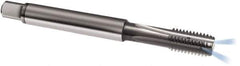 Guhring - M10x1.00 Metric Fine, 4 Flute, Bright Finish, Solid Carbide Spiral Point Tap - Modified Bottoming Chamfer, Right Hand Thread, 90mm OAL, 6H Class of Fit, Series 1861 - Exact Industrial Supply