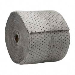 PRO-SAFE - Heavy Weight, Universal Use Sorbent Roll - 150' Long x 15" Wide, Gray - Eagle Tool & Supply