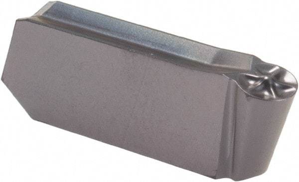 Iscar - 300150GIPY Grade IC907, 3mm Cutting Width Carbide Grooving Insert - Neutral, 1.5mm Corner Radius, TiAlN/TiN Finish - Eagle Tool & Supply