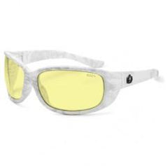 ERDA-YT YELLOW LENS SAFETY GLASSES - Eagle Tool & Supply