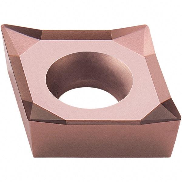 Walter - CCGT431 PM2 Grade WXN10 Carbide Turning Insert - TiCN Plus Finish, 80° Diamond, 1/2" Inscr Circle, 3/16" Thick, 1/64" Corner Radius - Eagle Tool & Supply