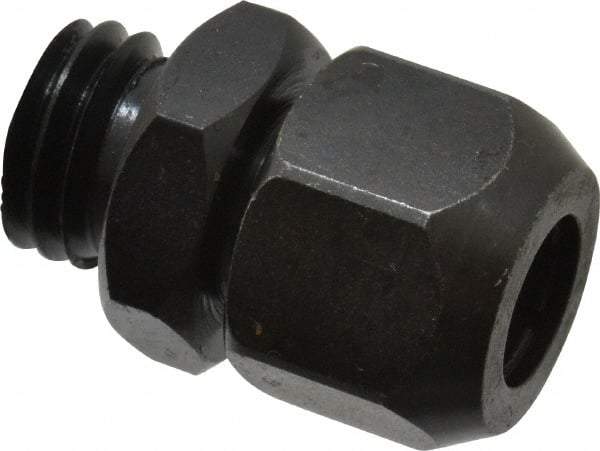 Starrett - M12 x 1.75 Inch Thread, 7mm Thread Length, Drop Indicator Split Collet - For Use with AGD Indicators - Eagle Tool & Supply
