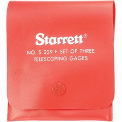 Starrett - Bore Gage Accessories Type: Case Minimum Measurement (Decimal Inch): 0.5000 - Eagle Tool & Supply