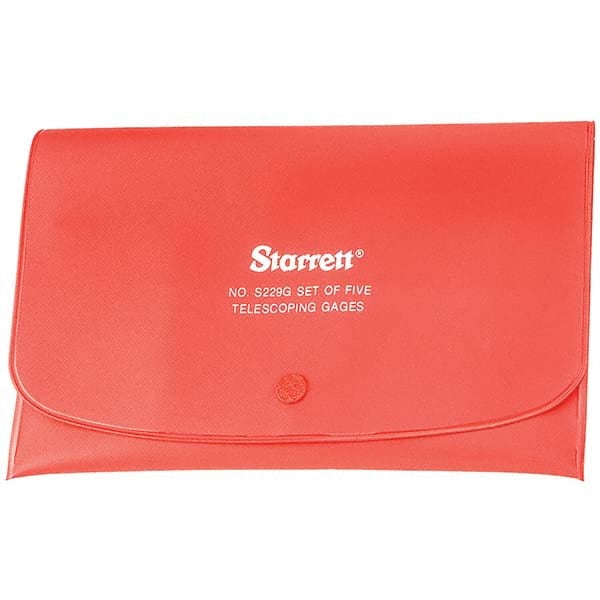 Starrett - Bore Gage Accessories Type: Case Minimum Measurement (Decimal Inch): 0.5000 - Eagle Tool & Supply