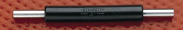 Starrett - 250mm Long, Spherical End Micrometer Calibration Standard - Use with Micrometers, Includes Heat Insulating Handle - Eagle Tool & Supply