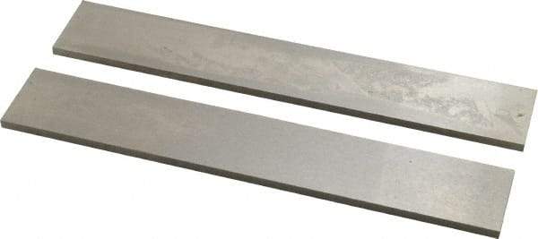 Starrett - 6" Long x 1" High x 1/8" Thick, Tool Steel Four Face Parallel - Sold as Matched Pair - Eagle Tool & Supply