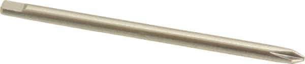 Starrett - #0 Phillips Point, 5/8" Blade Length Precision Blade Screwdriver - 3-3/4" OAL - Eagle Tool & Supply