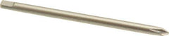 Starrett - #0 Phillips Point, 5/8" Blade Length Precision Blade Screwdriver - 3-3/4" OAL - Eagle Tool & Supply