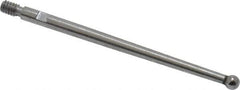 Starrett - 2mm Ball Diam, Carbide, Ball Test Indicator Contact Point - 1-5/16" Contact Point Length, Use with Starrett 811 & 811M Dial Test Indicators - Eagle Tool & Supply