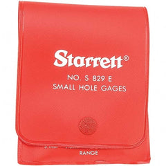 Starrett - Bore Gage Accessories Type: Case Minimum Measurement (Decimal Inch): 0.1250 - Eagle Tool & Supply