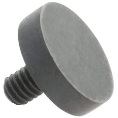 Starrett - #4-48, 3/8" Ball Diam, Steel Flat Contact Point - 3/32" Contact Point Length, Use with 650 & 651 Back Plunger Dial Indicators, AGD Dial Indicators - Eagle Tool & Supply