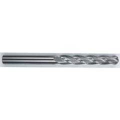 1/8" Dia. - 3" OAL - Solid CBD - Bright - Ball Nose SE EM - 4 FL - Eagle Tool & Supply