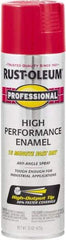 Rust-Oleum - Safety Red, Gloss, Rust Proof Enamel Spray Paint - 14 Sq Ft per Can, 15 oz Container, Use on Multipurpose - Eagle Tool & Supply