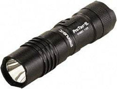 Streamlight - White LED Bulb, 275 Lumens, Industrial/Tactical Flashlight - Black Aluminum Body, 1 CR123A Lithium Battery Included - Eagle Tool & Supply
