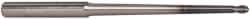 Accupro - 1/8" Diam, 1/8" LOC, 2 Flute Solid Carbide Ball End Mill - AlTiN Finish, Single End, 4" OAL, 1/4" Shank Diam, Spiral Flute - Eagle Tool & Supply
