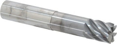 Accupro - 1" Diam 7 Flute Solid Carbide 0.03" Corner Radius End Mill - Eagle Tool & Supply