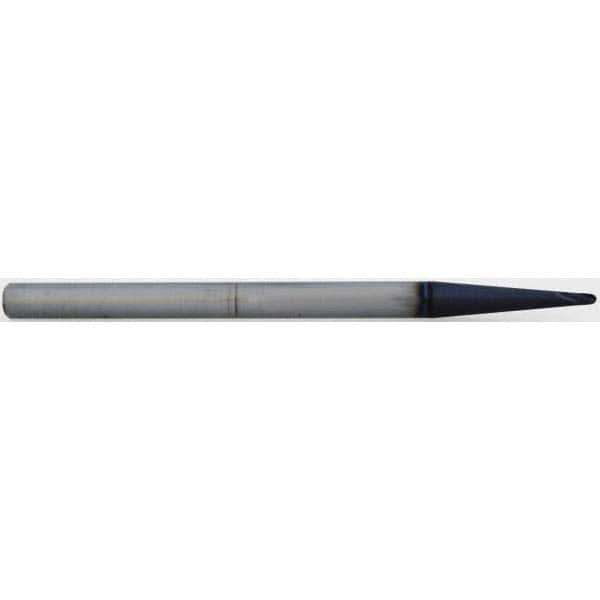 Accupro - 1", 1-1/4" LOC, 1" Shank Diam, 6" OAL, 7 Flute, Solid Carbide Square End Mill - Eagle Tool & Supply