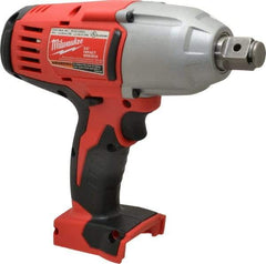 Milwaukee Tool - 3/4" Drive 18 Volt Pistol Grip Cordless Impact Wrench & Ratchet - 0 to 1,900 RPM, 0 to 2,200 BPM, 525 Ft/Lb Torque, Lithium-Ion Batteries Not Included - Eagle Tool & Supply