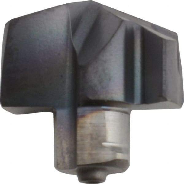 Iscar - Series ICP, 11.1mm Diam Grade IC908 140° Replaceable Drill Tip - Carbide, TiAlN Finish, 11 Seat Size, Through Coolant - Eagle Tool & Supply