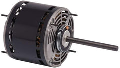 US Motors - 1/3 hp, ODP Enclosure, Auto Thermal Protection, 1,075 RPM, 230 Volt, 60 Hz, Industrial Electric AC/DC Motor - Stud Mount, 2 Speed, SAB/Sleeve Bearings, B Class Insulation, CCW Lead End Rev - Eagle Tool & Supply