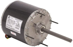 US Motors - 1/2 hp, OAO Enclosure, Auto Thermal Protection, 825 RPM, 208/230 Volt, 60 Hz, Single Phase Permanent Split Capacitor (PSC) Motor - Size 56Z Frame, Stud/Band Mount, 1 Speed, Ball Bearings, 3.6 Full Load Amps, B Class Insulation, Reversible - Eagle Tool & Supply