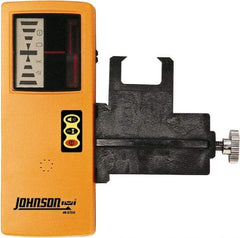 Johnson Level & Tool - Laser Level 9 V Battery, Laser Detector - Use With Red Beam Rotary Laser - Eagle Tool & Supply