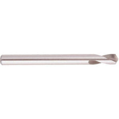 National Twist Drill - 1/8" Body Diam, 120°, 1-15/16" OAL, Cobalt Spotting Drill - Eagle Tool & Supply