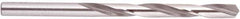 National Twist Drill - 5/32" 118° Carbide-Tipped Jobber Drill - Bright Finish, Right Hand Cut, Spiral Flute, Straight Shank, 3-1/8" OAL - Eagle Tool & Supply