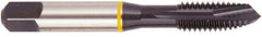 Regal Cutting Tools - M14x2.00 Metric, 3 Flute, Oxide Finish, Vanadium High Speed Steel Spiral Point Tap - Plug Chamfer, Right Hand Thread, 3-19/32" OAL, 1" Thread Length, 0.429" Shank Diam, 6H Class of Fit, Series Triple Crown - Exact Industrial Supply
