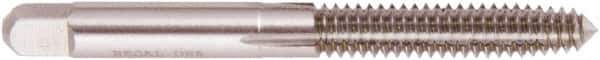 Regal Cutting Tools - 7/16-20 UNF H8 Thread Limit Plug Thread Forming Tap - High Speed Steel, Bright Finish, 3-5/32" OAL, 1-7/16" Thread Length, Right Hand Thread, Series Met-Flo - Eagle Tool & Supply