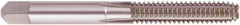 Regal Cutting Tools - #1-64 UNC 2B H2 Thread Limit Bottoming Thread Forming Tap - High Speed Steel, Bright Finish, 1-11/16" OAL, 3/8" Thread Length, Right Hand Thread, Series Met-Flo - Eagle Tool & Supply