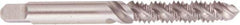 Regal Cutting Tools - 5/16-18 UNC 3 Flute 3B Plug Spiral Flute Tap - High Speed Steel, Bright Finish, 2-23/32" OAL, Right Hand Flute, Right Hand Thread, H3 - Exact Industrial Supply