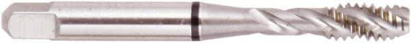 Regal Cutting Tools - 7/16-14 UNC 3 Flute 3B Modified Bottoming Spiral Flute Tap - High Speed Steel, Bright Finish, Right Hand Flute, Right Hand Thread, H3, Series Triple Crown - Exact Industrial Supply