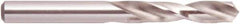 National Twist Drill - 9/16" 118° Spiral Flute High Speed Steel Screw Machine Drill Bit - Bright Finish, Right Hand Cut, 2-1/2" Flute Length, 4" OAL, Straight Shank - Eagle Tool & Supply