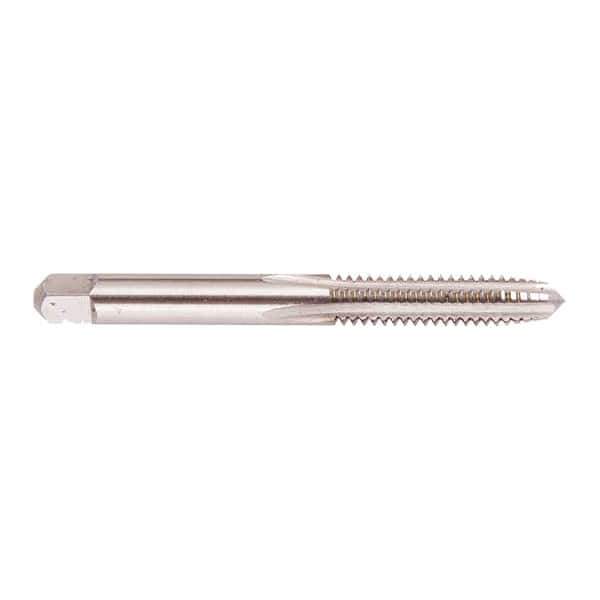 Regal Cutting Tools - 1-1/8 - 16 UNS 6 Flute Bright Finish High Speed Steel Straight Flute Standard Hand Tap - Taper, Right Hand Thread, 5-7/16" OAL, 2-9/16" Thread Length, H4 Limit, Oversize - Eagle Tool & Supply