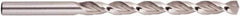 National Twist Drill - 13/32" 135° High Speed Steel Jobber Drill - Bright Finish, Right Hand Cut, Parabolic Flute, Straight Shank, 5-1/4" OAL, Split Point - Eagle Tool & Supply