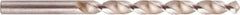 National Twist Drill - 13/32" 118° High Speed Steel Jobber Drill - Bright Finish, Right Hand Cut, Spiral Flute, Straight Shank, 5-1/4" OAL - Eagle Tool & Supply