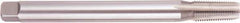 Regal Cutting Tools - 1/2-14 NPTF, 4 Flute, Plug Chamfer, Bright Finish, High Speed Steel, Extension Pipe Tap - 8" OAL, 11/16" Shank Diam, 1-3/8" Thread Length - Eagle Tool & Supply