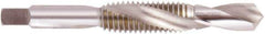 Regal Cutting Tools - 3/8-16 UNC, H3, 3-3/8" OAL, 0.3225" Drill Diam x 13/16" Drill Length, Combination Drill & Tap - 2 Flutes, 1-1/16" Thread Length, High Speed Steel, Bright Finish - Eagle Tool & Supply